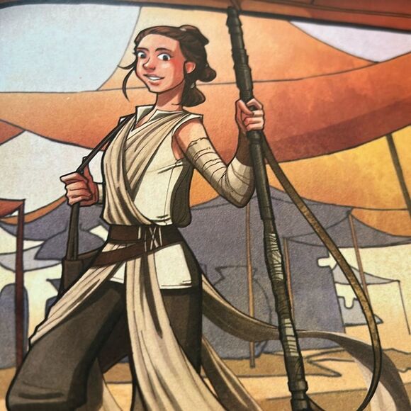 Disney 5-Minute Star⭐️Wars Stories Book 📕4 kid 6 & ⬆️ MaytheForcebewithYou! - Picture 7 of 17